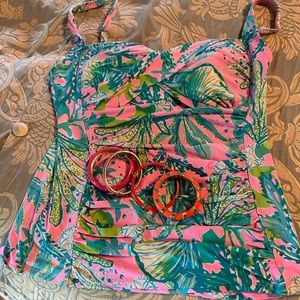 Lilly Pulitzer tankini size 12